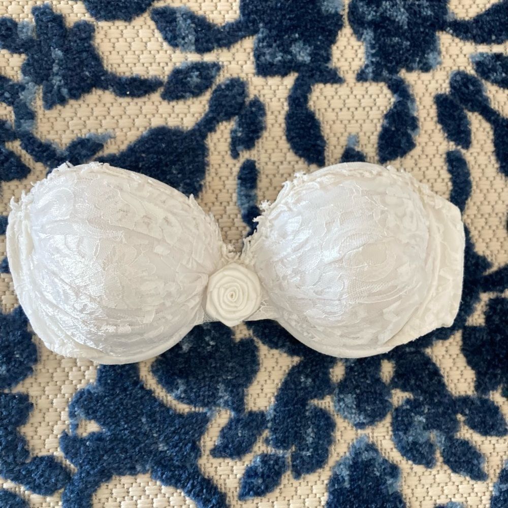 White sexy bra top.